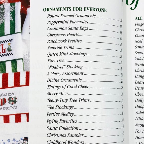 Big Book of Christmas Quickies - Leisure Arts 250+ Cross Stich Patterns - Picture 6 of 11